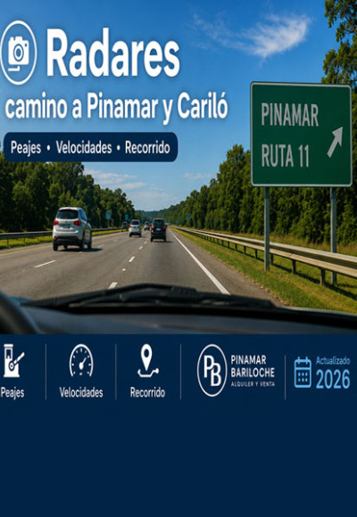 Radares camino a Pinamar y Cariló