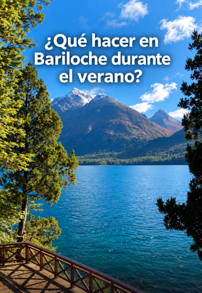 Bariloche en verano: playas, senderos y paseos imperdibles
