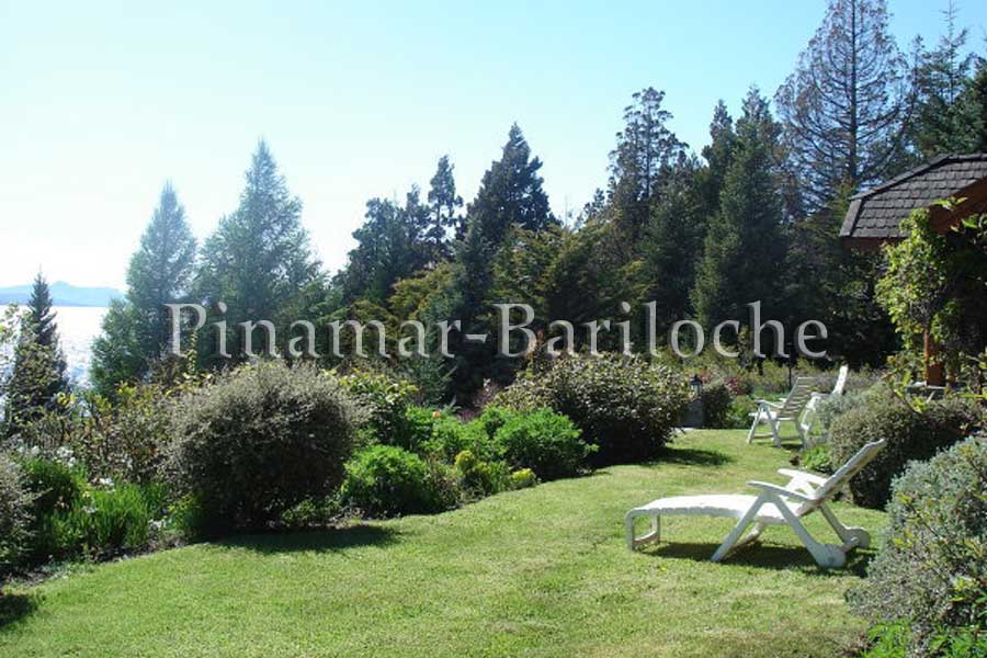 Bariloche Alquileres -casa Con Costa De Lago Y Muelle Km13 -1071